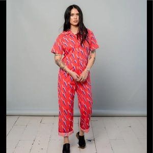 EUC Nooworks Knives Coveralls, size M